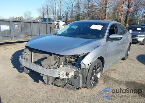 2017 Honda Civic Lx из США, поврежденный, VIN 19XFC2F50HE055034